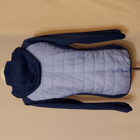‼️3 for $50‼️  Kilimanjaro Blue Water-repellent Padded Hybrid Hooded Jacket - Picture 4 of 10